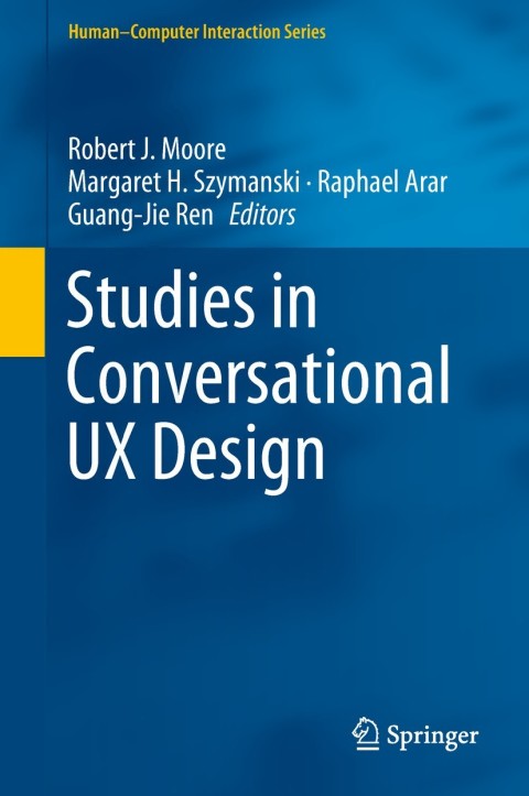 Cover image for book Studies in Conversational UX Design