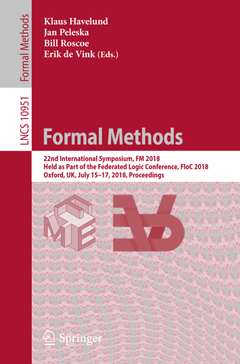 Cover image for book Formal Methods