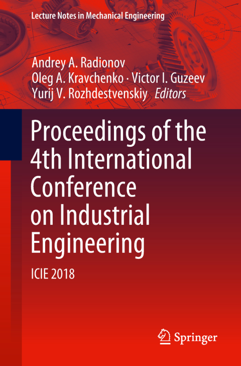Cover image for book Proceedings of the 4th International Conference on Industrial Engineering
