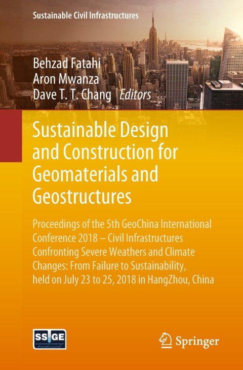 Cover image for book Sustainable Design and Construction for Geomaterials and Geostructures