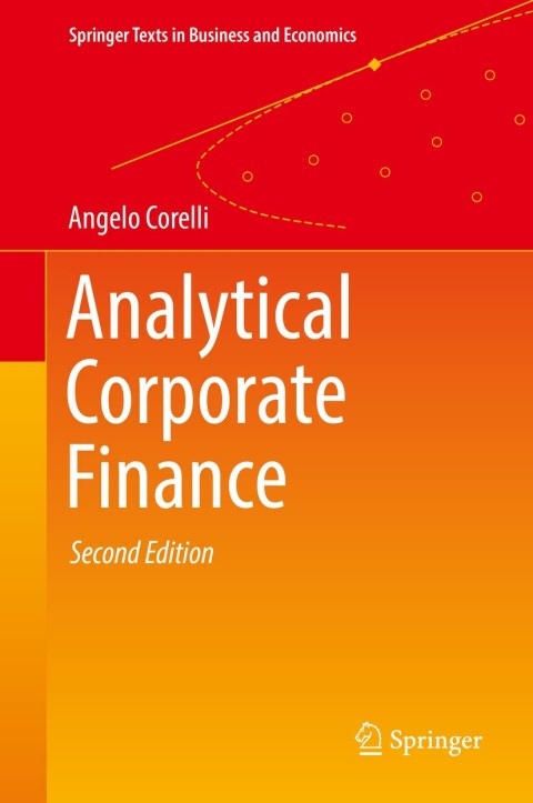 Cover image for book Analytical Corporate Finance
