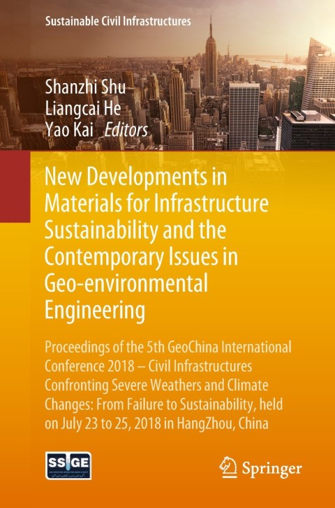 Cover image for book New Developments in Materials for Infrastructure Sustainability and the Contemporary Issues in Geo-environmental Engineering