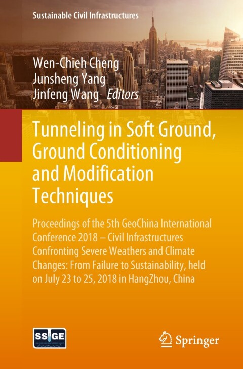 Cover image for book Tunneling in Soft Ground, Ground Conditioning and Modification Techniques