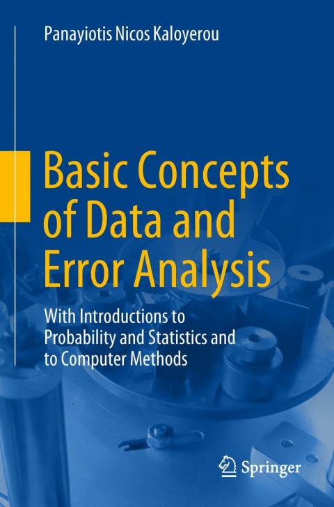 Cover image for book Basic Concepts of Data and Error Analysis