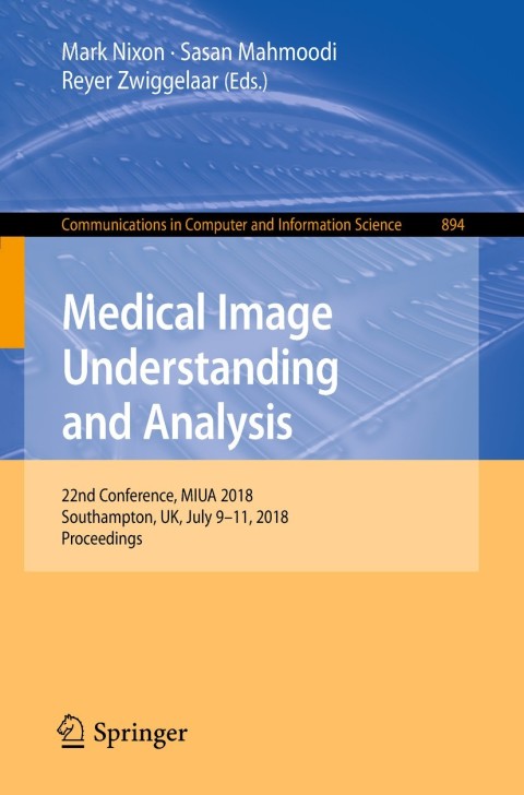 Cover image for book Medical Image Understanding and Analysis