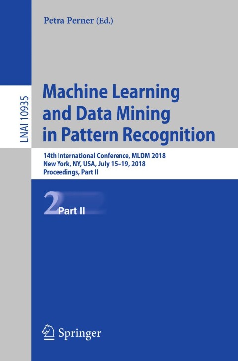 Cover image for book Machine Learning and Data Mining in Pattern Recognition