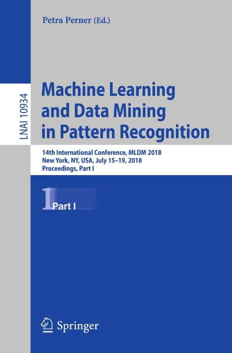 Cover image for book Machine Learning and Data Mining in Pattern Recognition