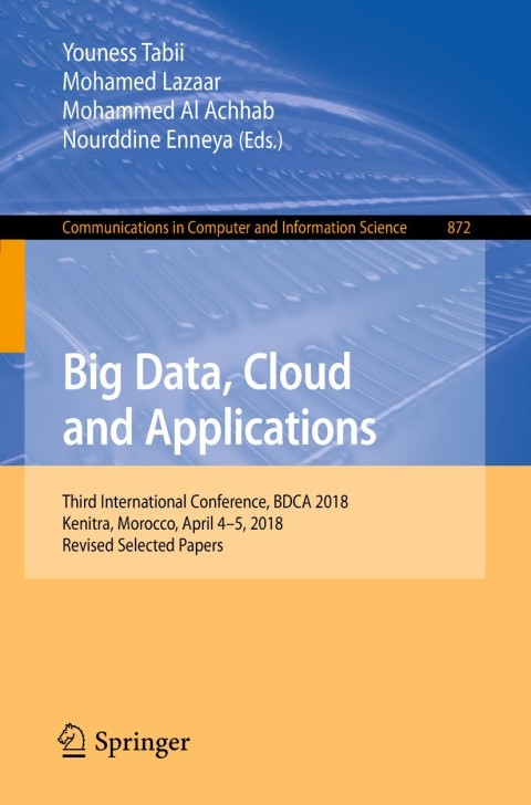 Cover image for book Big Data, Cloud and Applications