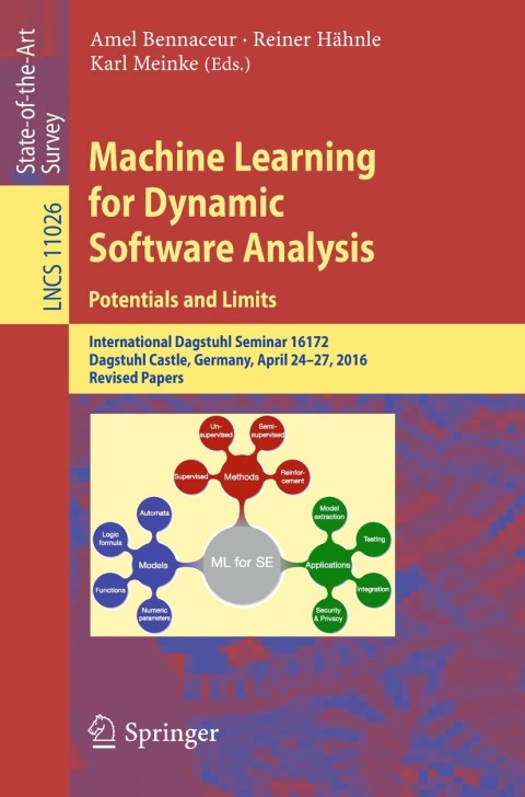 Cover image for book Machine Learning for Dynamic Software Analysis: Potentials and Limits