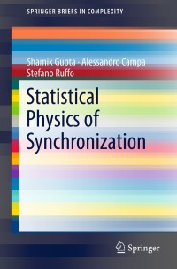 Cover image: Statistical Physics of Synchronization 9783319966632