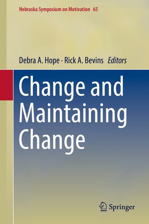 Cover image for book Change and Maintaining Change