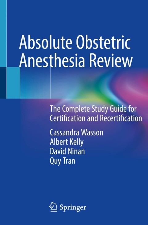 Cover image for book Absolute Obstetric Anesthesia Review