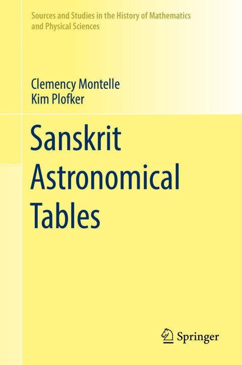 Cover image for book Sanskrit Astronomical Tables
