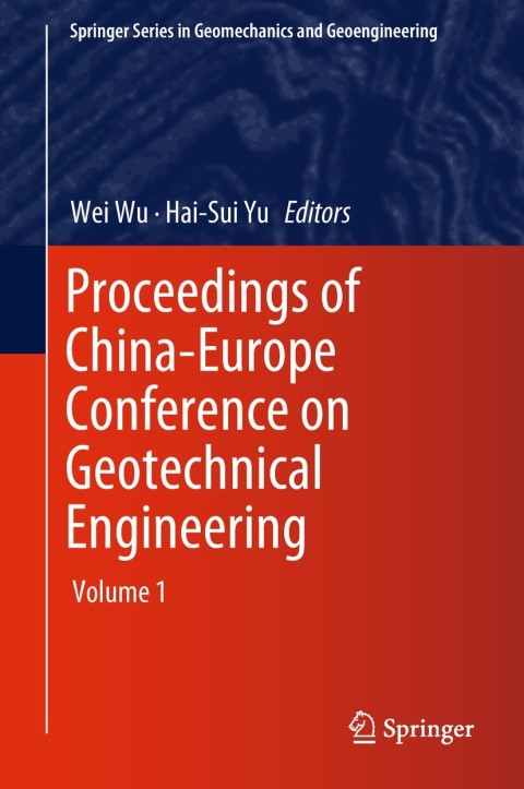 Cover image for book Proceedings of China-Europe Conference on Geotechnical Engineering
