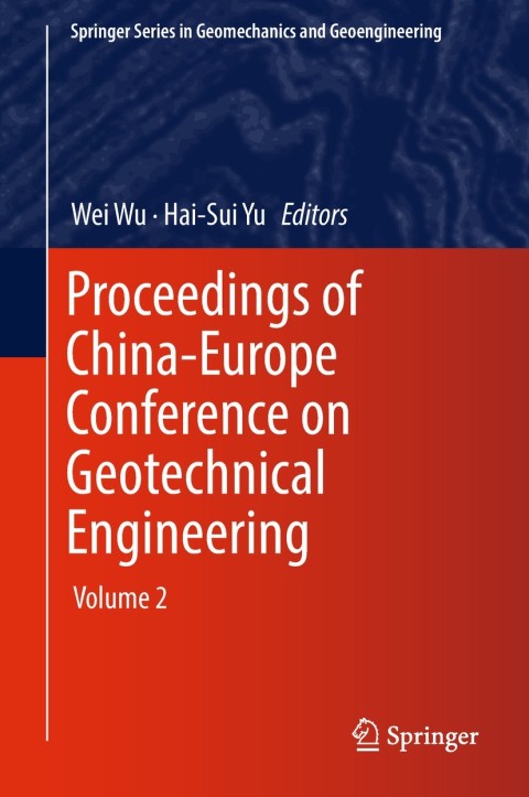 Cover image for book Proceedings of China-Europe Conference on Geotechnical Engineering
