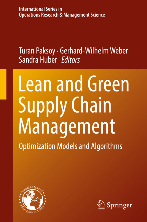 Cover image for book Lean and Green Supply Chain Management