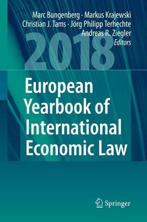 Cover image for book European Yearbook of International Economic Law 2018
