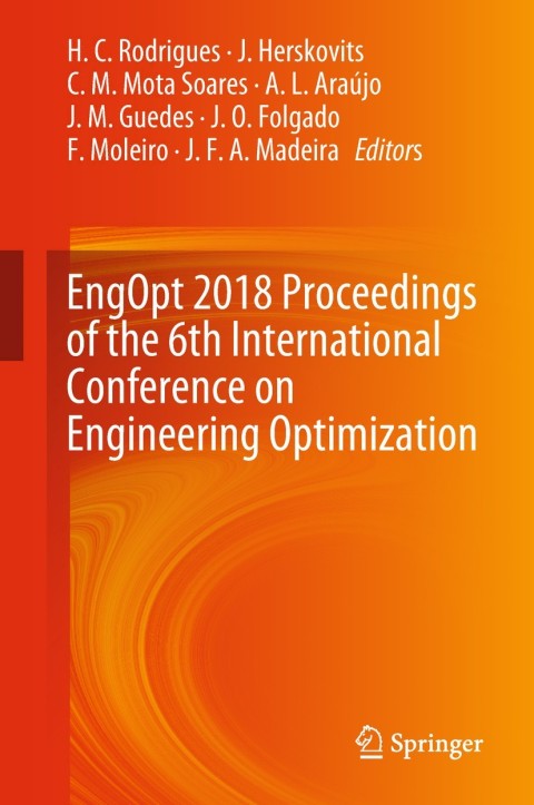 Cover image for book EngOpt 2018 Proceedings of the 6th International Conference on Engineering Optimization