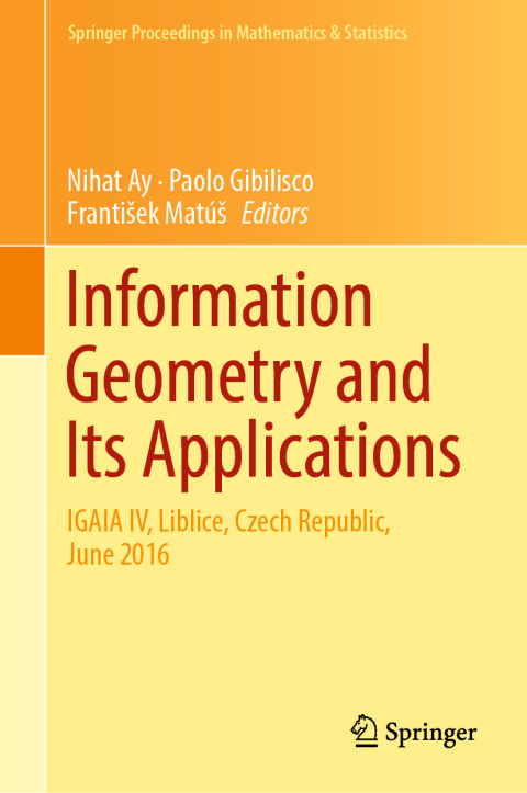 Cover image for book Information Geometry and Its Applications