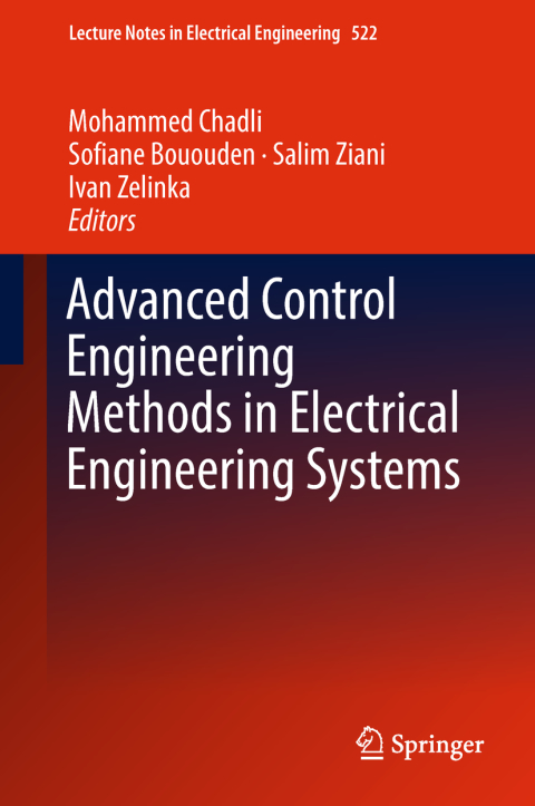 Cover image for book Advanced Control Engineering Methods in Electrical Engineering Systems