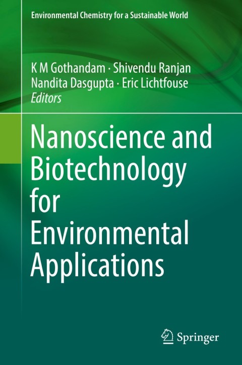 Cover image for book Nanoscience and Biotechnology for Environmental Applications