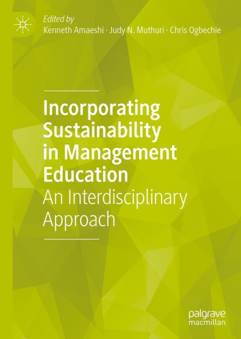 Cover image for book Incorporating Sustainability in Management Education