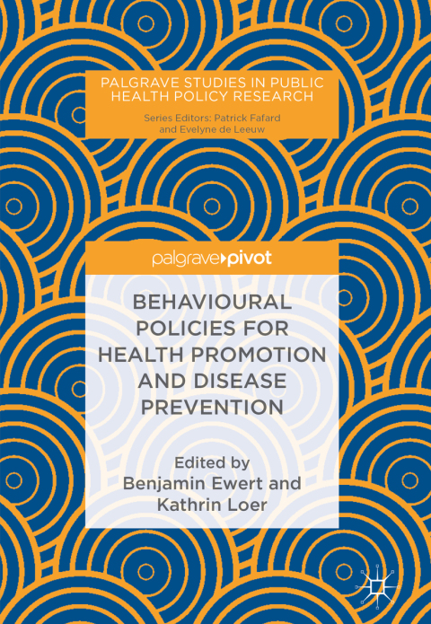 Cover image for book Behavioural Policies for Health Promotion and Disease Prevention