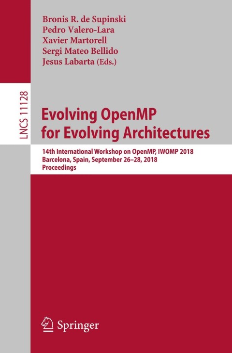 Cover image for book Evolving OpenMP for Evolving Architectures