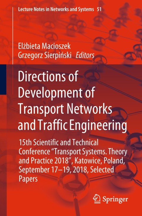 Cover image for book Directions of Development of Transport Networks and Traffic Engineering