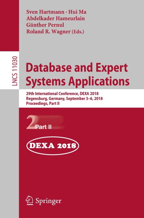 Cover image for book Database and Expert Systems Applications