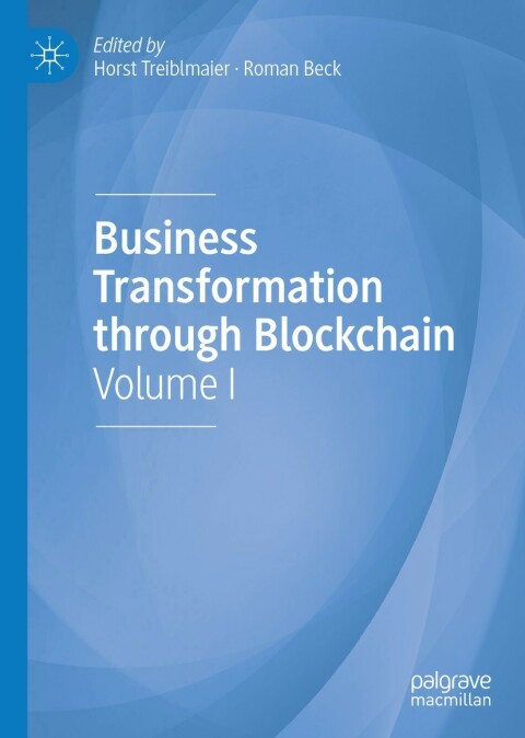Cover image for book Business Transformation through Blockchain