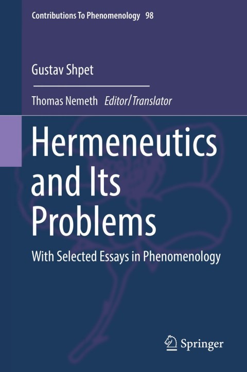 Cover image for book Hermeneutics and Its Problems