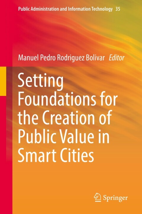 Cover image for book Setting Foundations for the Creation of Public Value in Smart Cities
