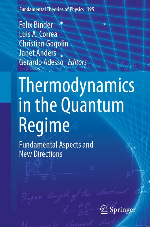 Cover image for book Thermodynamics in the Quantum Regime