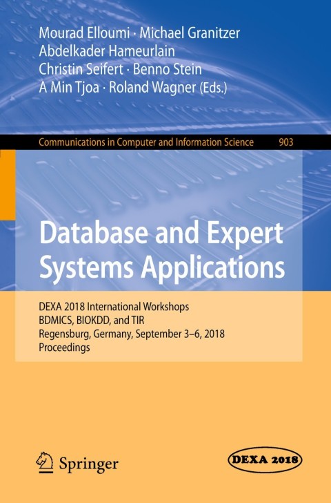 Cover image for book Database and Expert Systems Applications