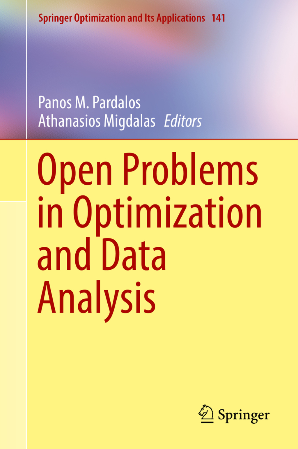 Open Problems in Optimization and Data Analysis (eBook)