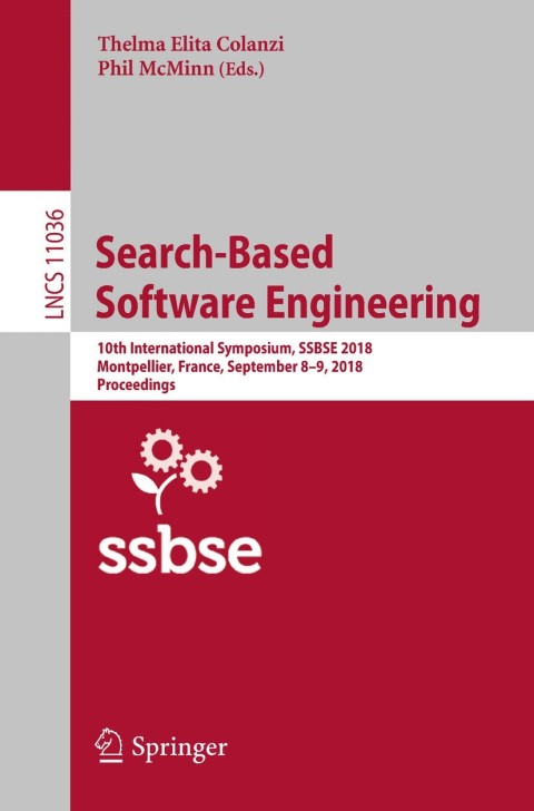 Cover image for book Search-Based Software Engineering