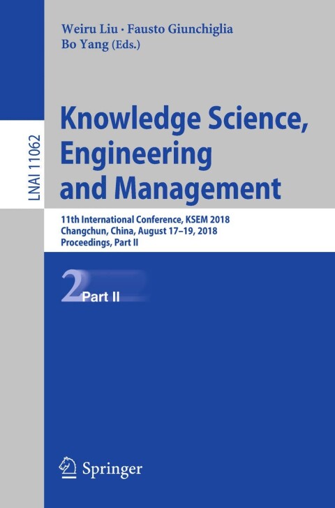 Cover image for book Knowledge Science, Engineering and Management