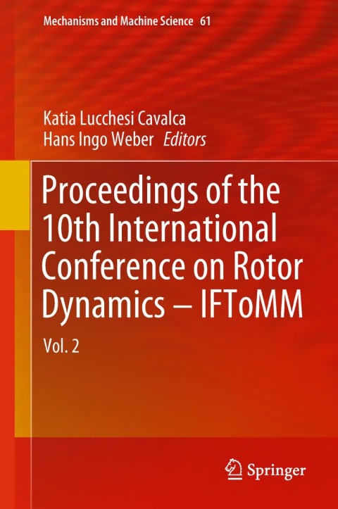 Cover image for book Proceedings of the 10th International Conference on Rotor Dynamics – IFToMM