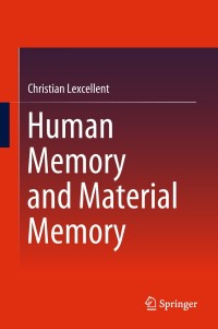 Cover image: Human Memory and Material Memory 9783319995427