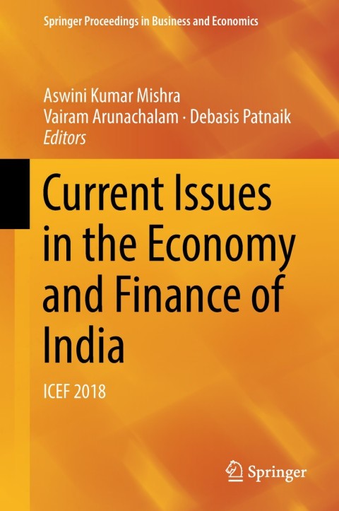 Cover image for book Current Issues in the Economy and Finance of India