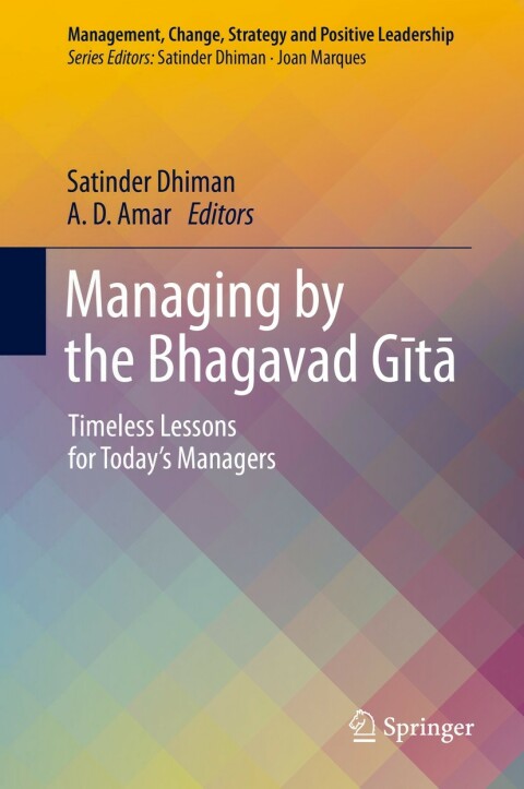 Cover image for book Managing by the Bhagavad Gītā