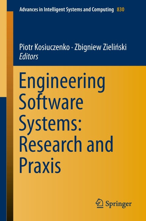Cover image for book Engineering Software Systems: Research and Praxis