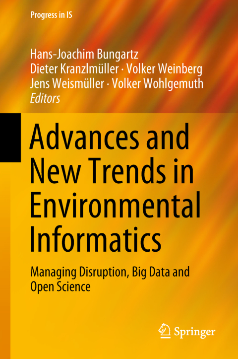 Cover image for book Advances and New Trends in Environmental Informatics