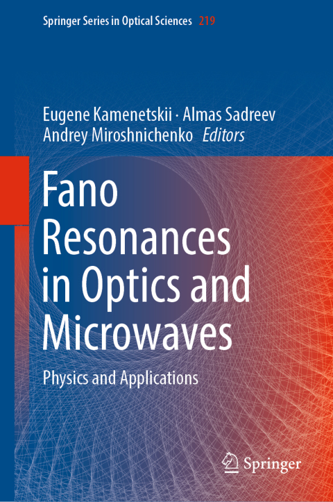 Cover image for book Fano Resonances in Optics and Microwaves