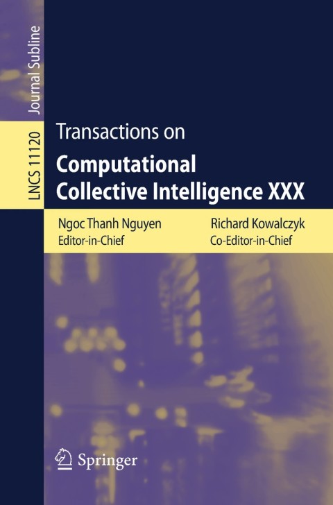 Cover image for book Transactions on Computational Collective Intelligence XXX
