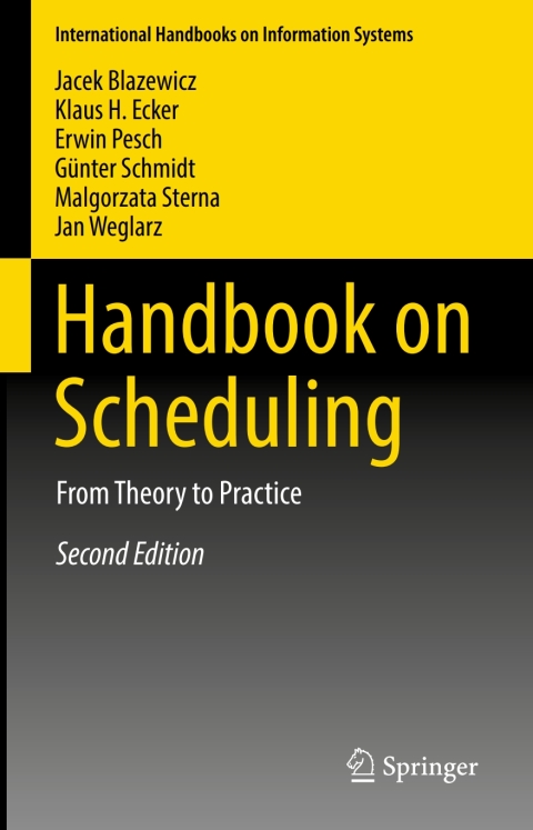 Cover image for book Handbook on Scheduling
