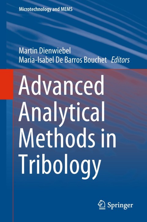 Cover image for book Advanced Analytical Methods in Tribology