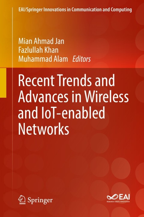 Cover image for book Recent Trends and Advances in Wireless and IoT-enabled Networks