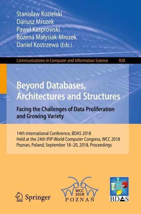 Cover image for book Beyond Databases, Architectures and Structures. Facing the Challenges of Data Proliferation and Growing Variety
